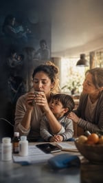 Cuidadora Colombiana en Momento de Adaptacin Familiar