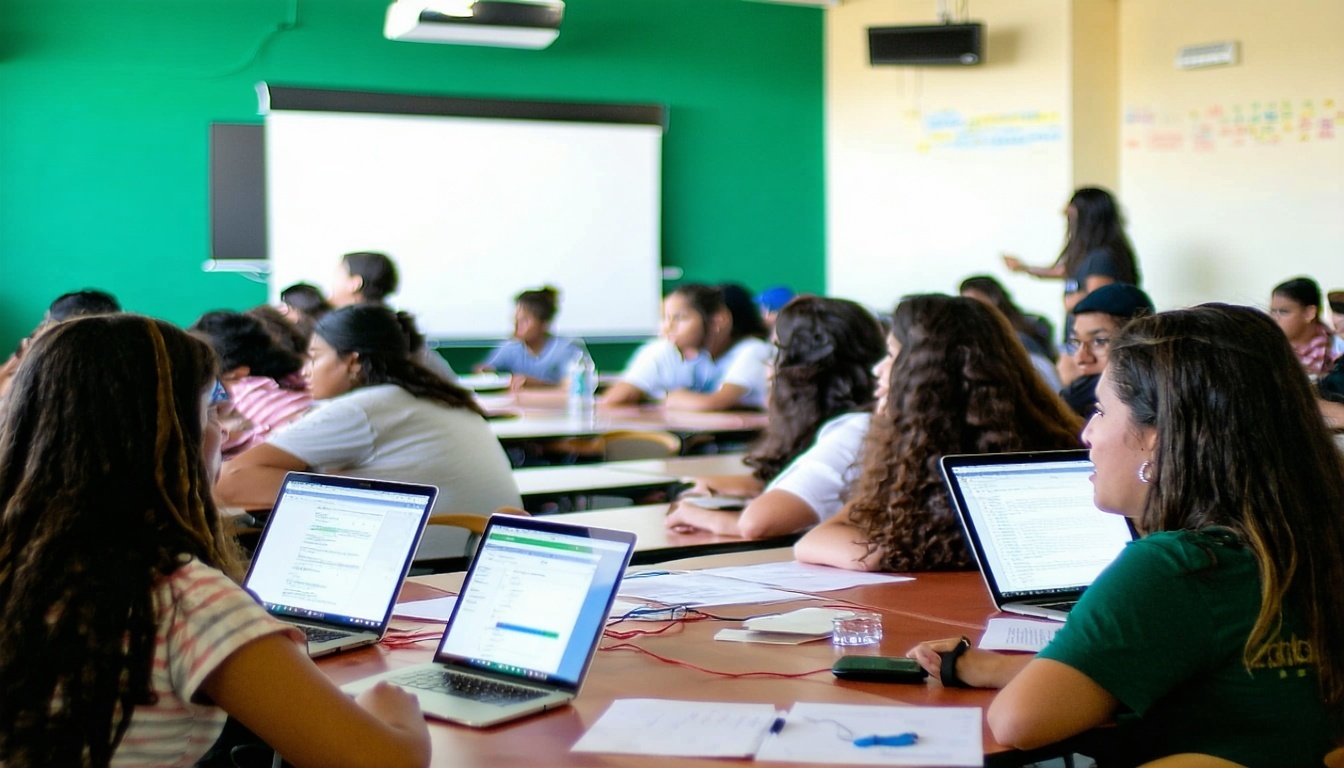Estudiantes de Marketing Digital en una clase-1