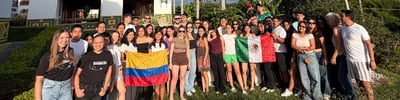 Grupo de estudiantes y docentes que participan de Experiencia Global Humboldt 2026